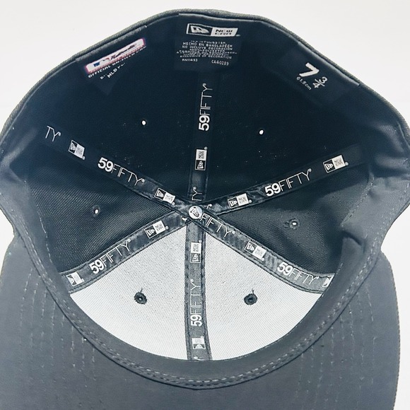 New Era Chicago White Sox City Connect‎ Low 59FIFTY Fitted Hat Cap Black 7 3/4 - Picture 5 of 5